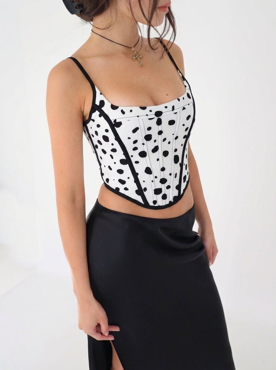 Be Quiet and Drive Corset Top - Hearts & Wires Studio