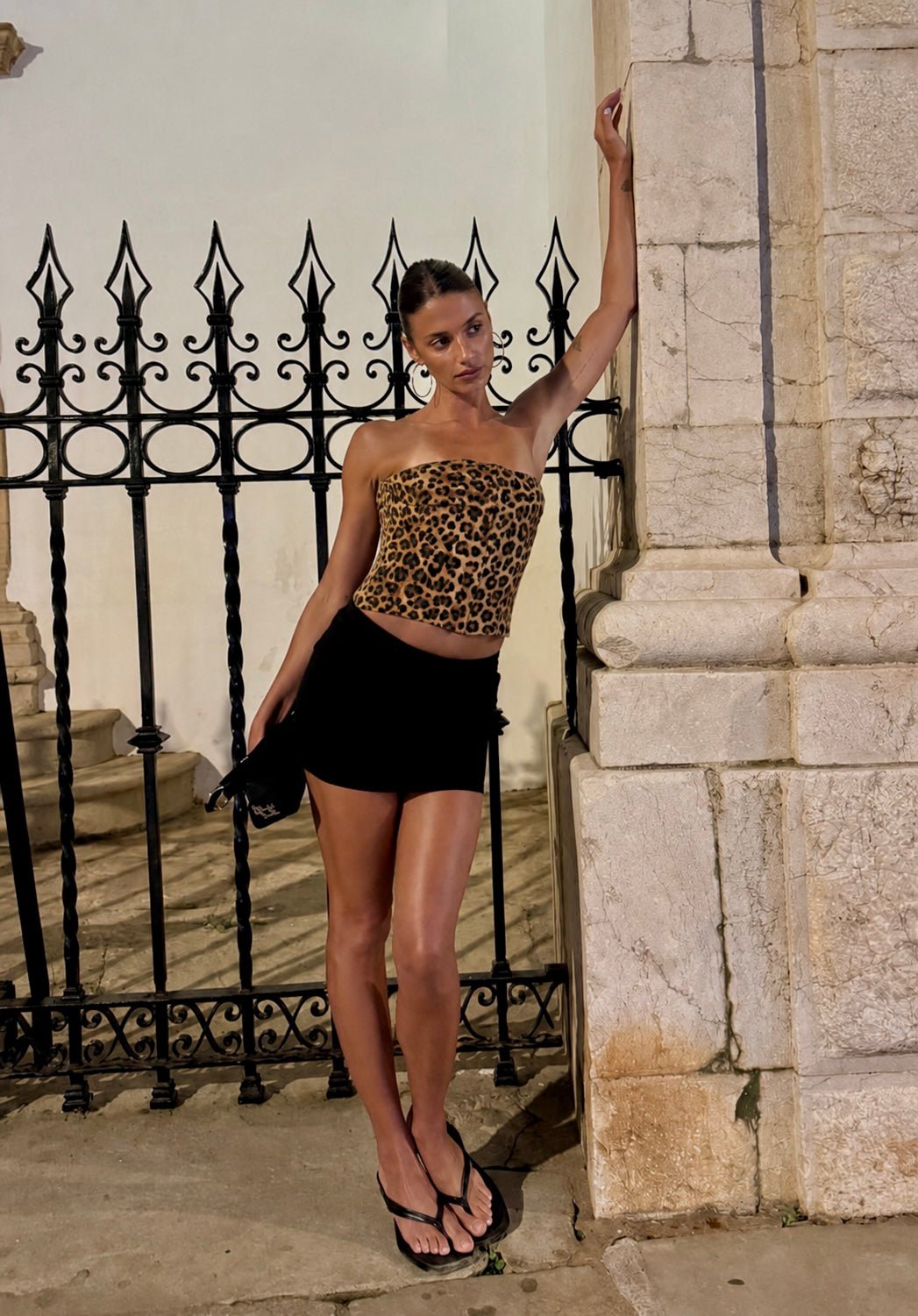 Roar Leopard Top - Hearts & Wires Studio
