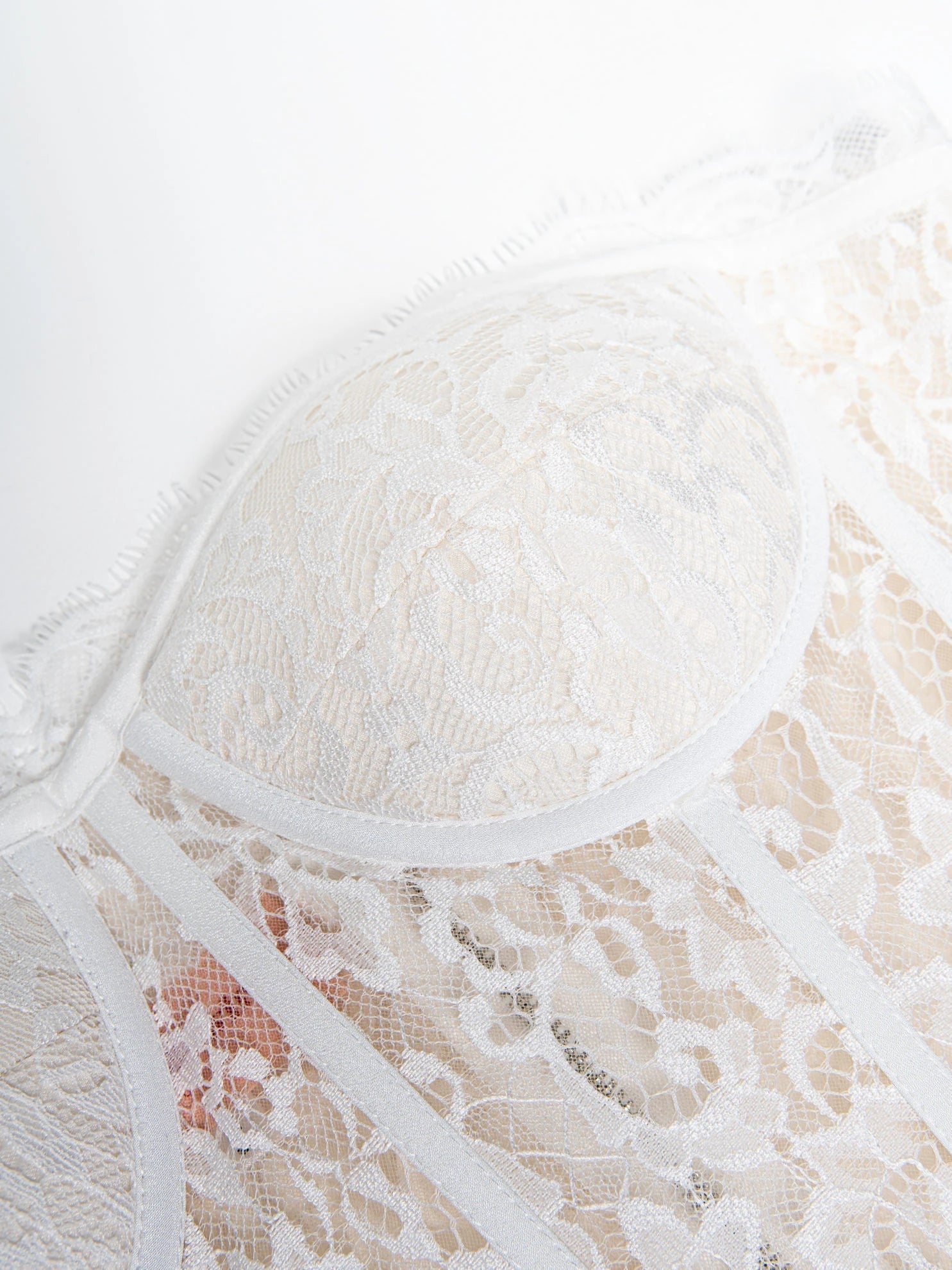 Romantic Dreams Lace Corset Top - Hearts & Wires Studio