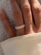 Acantha Crystal Ring - Hearts & Wires Studio