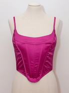 Butterflies and Hurricanes Magenta Corset Top - Hearts & Wires Studio