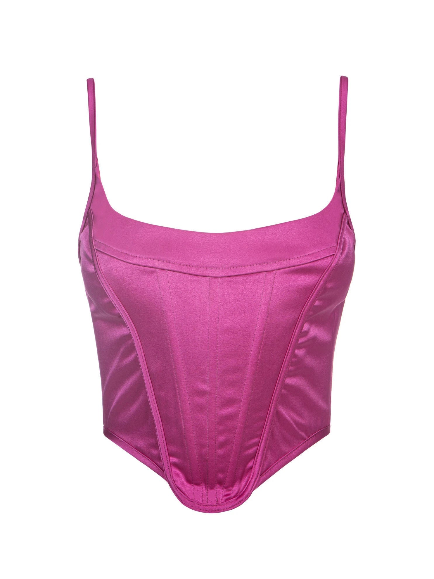 Butterflies and Hurricanes Magenta Corset Top - Hearts & Wires Studio