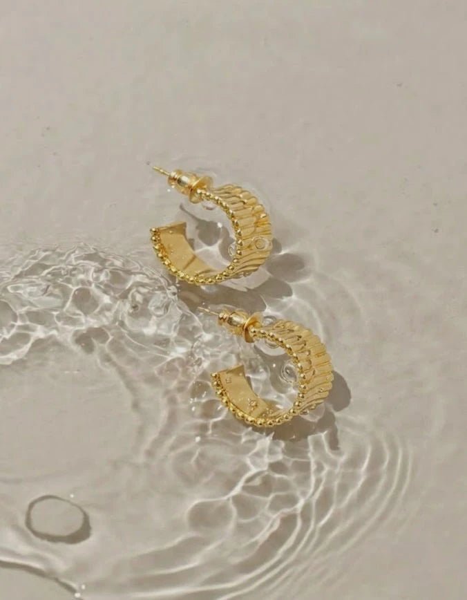 Delia Earrings - Hearts & Wires Studio