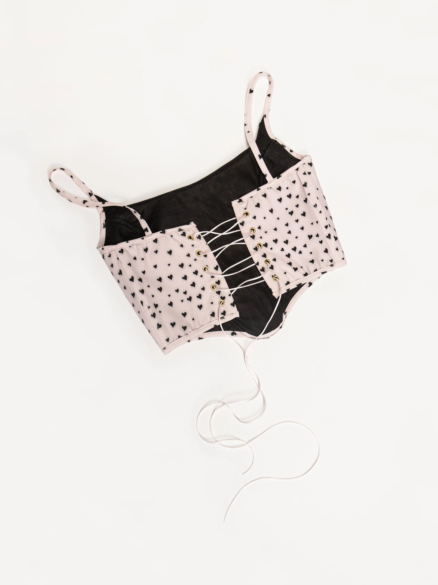 Drunk in Love Satin Corset Top - Hearts & Wires Studio