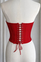 Girl on Fire Red Spandex Corset Top - Hearts & Wires Studio
