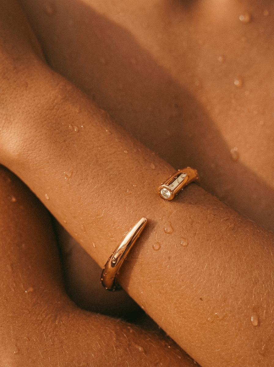 Βραχιόλι Cuff Golden Hour - Hearts & Wires Studio
