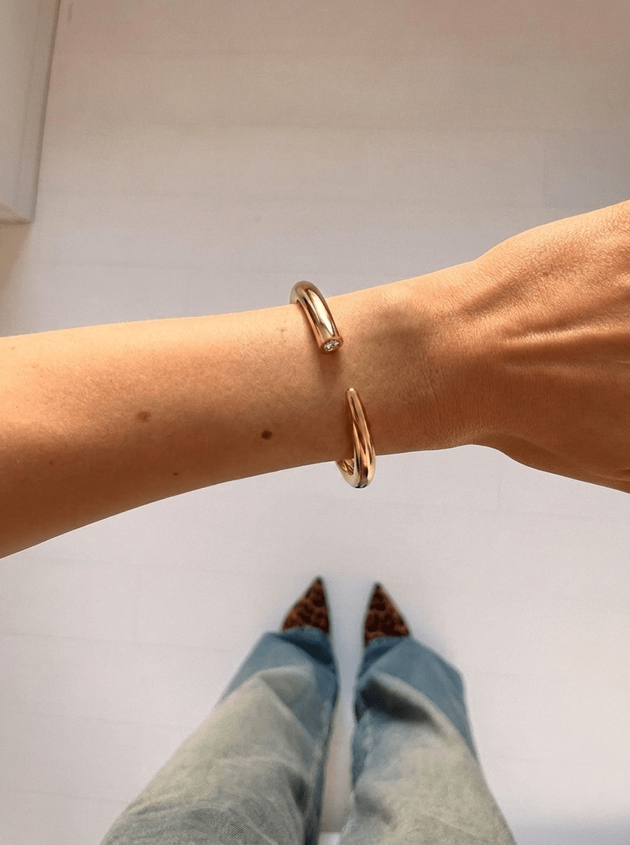 Βραχιόλι Cuff Golden Hour - Hearts & Wires Studio