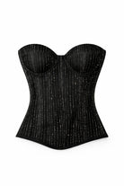 Midnight Muse Sequin Corset Top - Hearts & Wires Studio