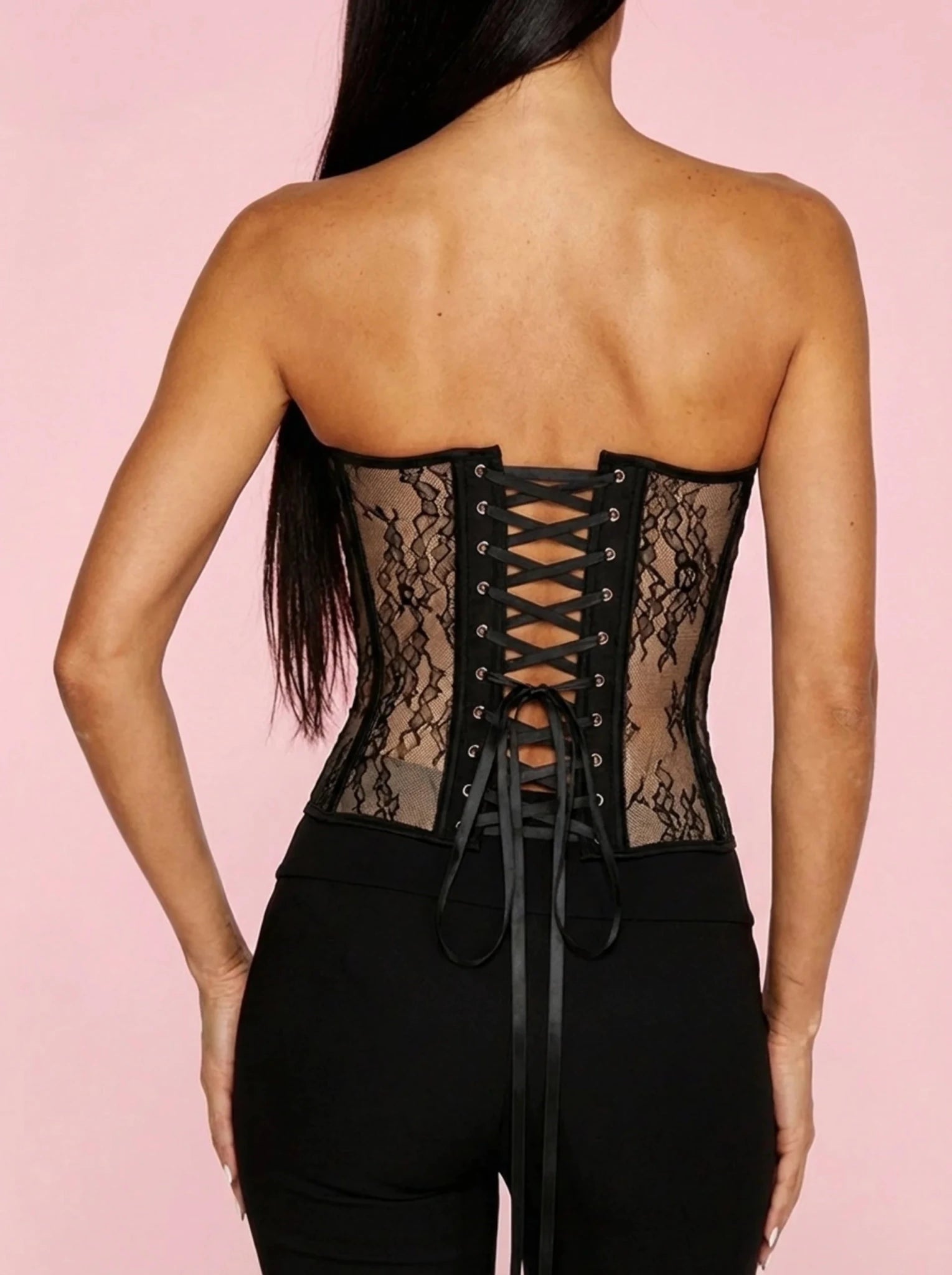 Miracle Love Lace Corset Top - Hearts & Wires Studio