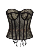 Miracle Love Lace Corset Top - Hearts & Wires Studio