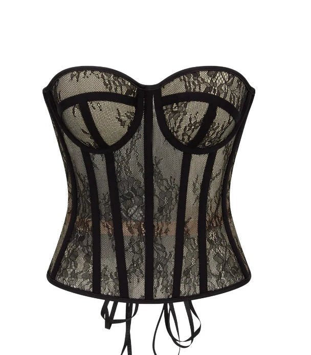 Miracle Love Lace Corset Top - Hearts & Wires Studio