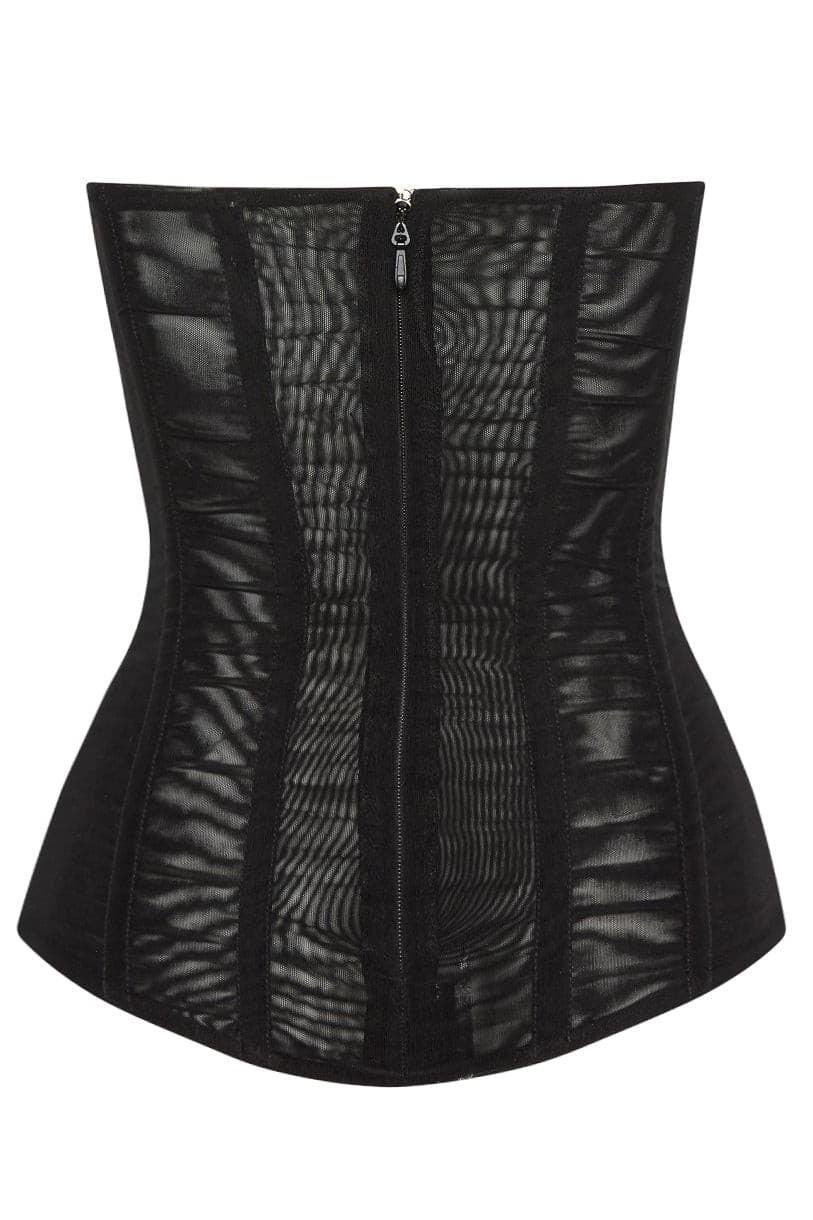 Miranda Sheer Sculpt Corset Top - Hearts & Wires Studio