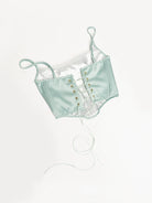 Ocean Drive Satin Corset Top - Hearts & Wires Studio