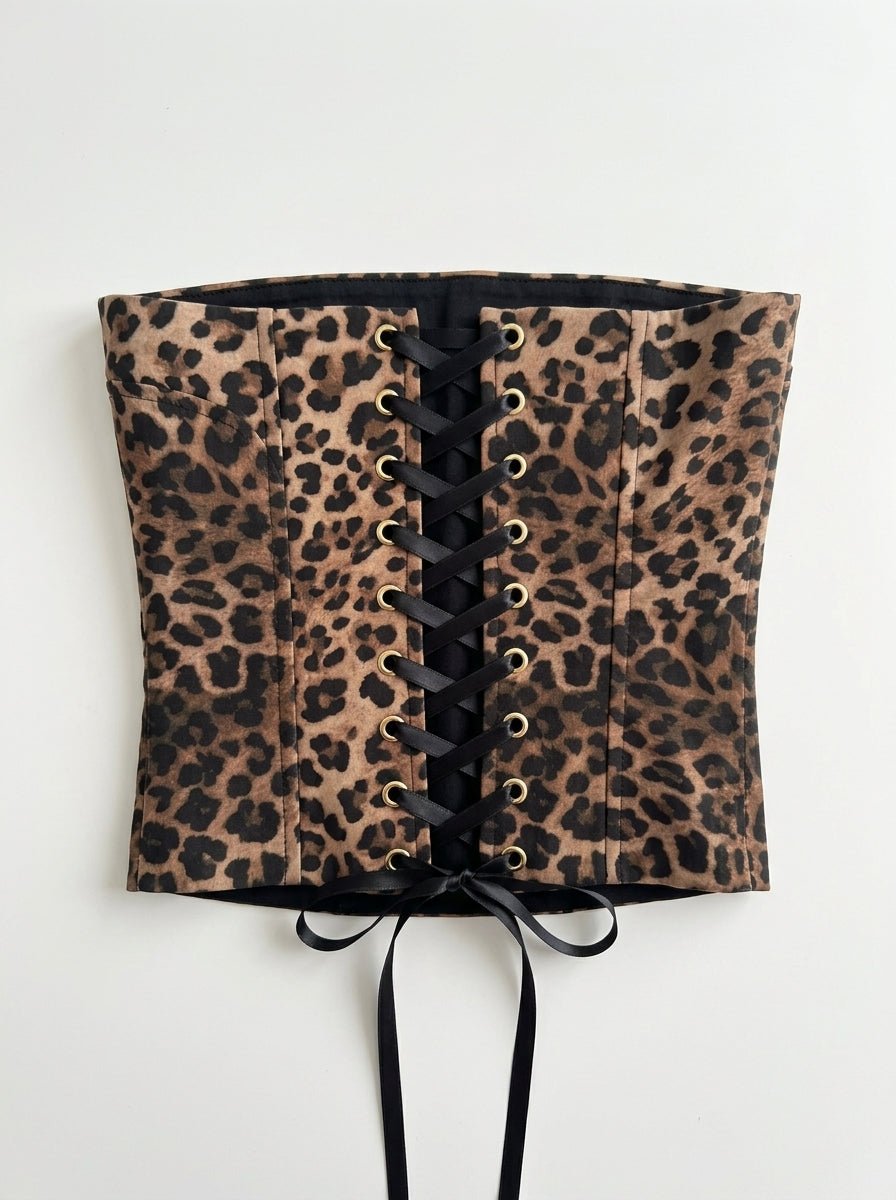 Roar Leopard Top - Hearts & Wires Studio