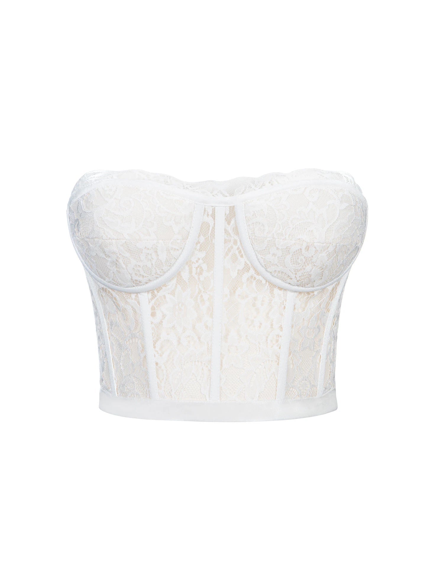 Romantic Dreams Lace Corset Top - Hearts & Wires Studio