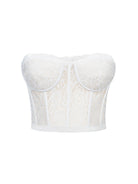 Romantic Dreams Lace Corset Top - Hearts & Wires Studio