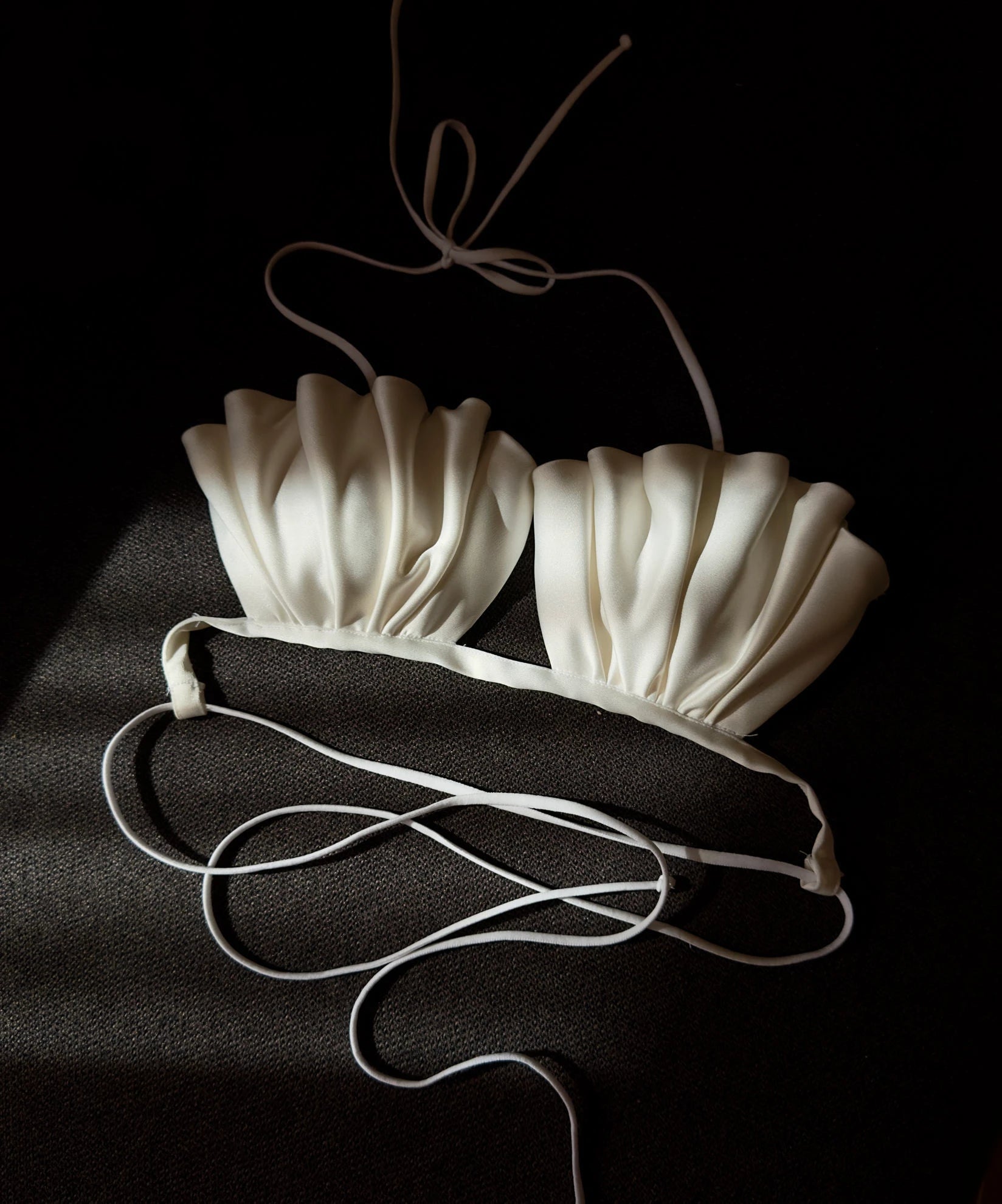 Seashell Bra Top Ivory White - Hearts & Wires Studio