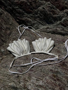 Seashell Bra Top Ivory White - Hearts & Wires Studio