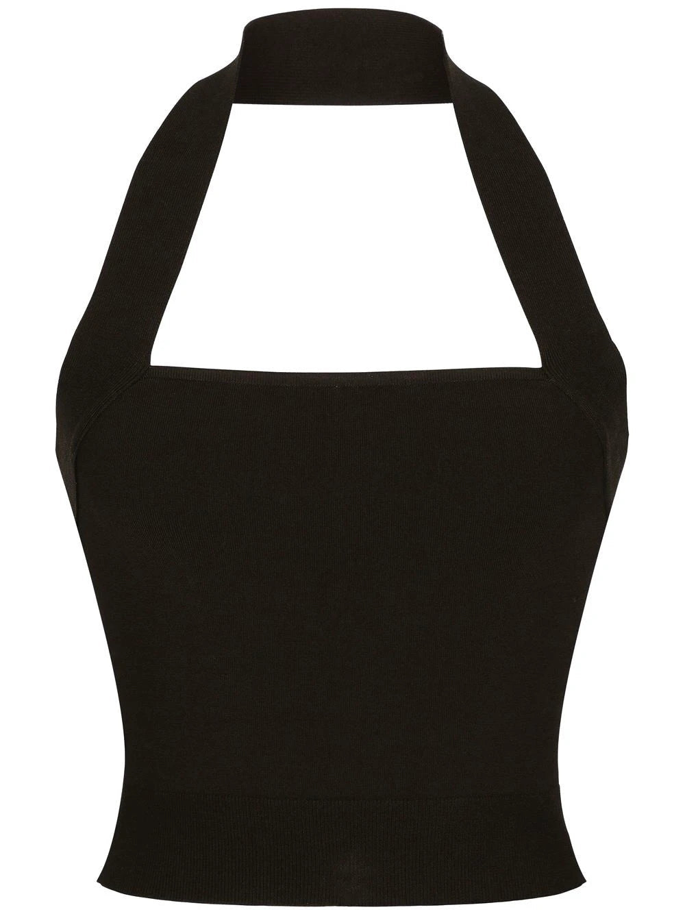 Selene Black Halter Top - Hearts & Wires Studio